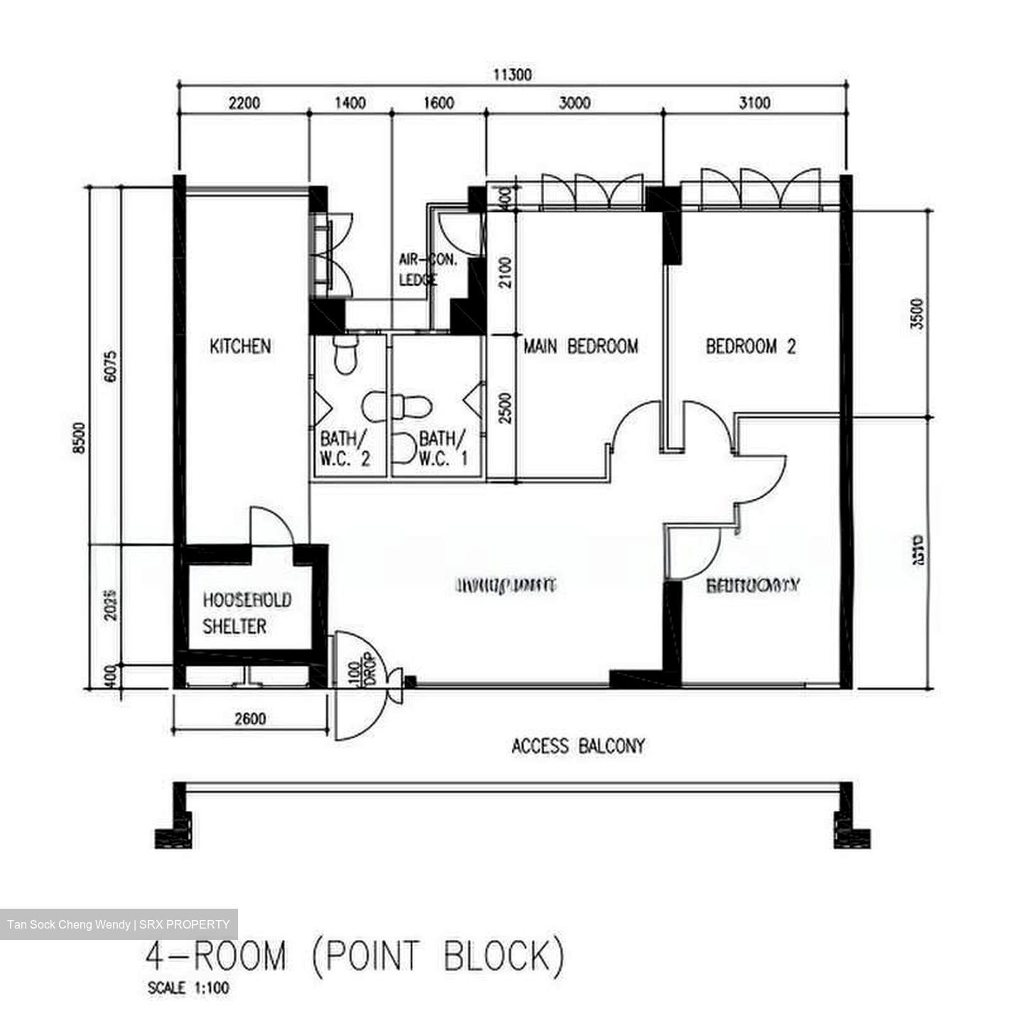 Blk 816 Lavender Gardens (Kallang/Whampoa), HDB 4 Rooms #564166651